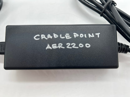 Cradlepoint AER2200 Power Supply for up to 2 Ports of PoE - Marker on Front