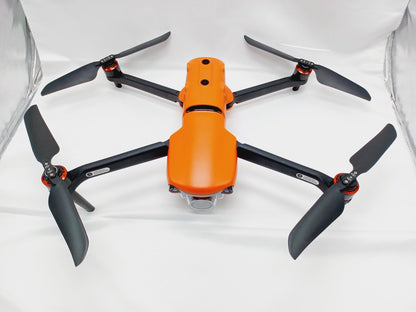 Lot of 2 Autel EVO II V1 6K Drones MDCP Black Orange + V1 Controller + Props