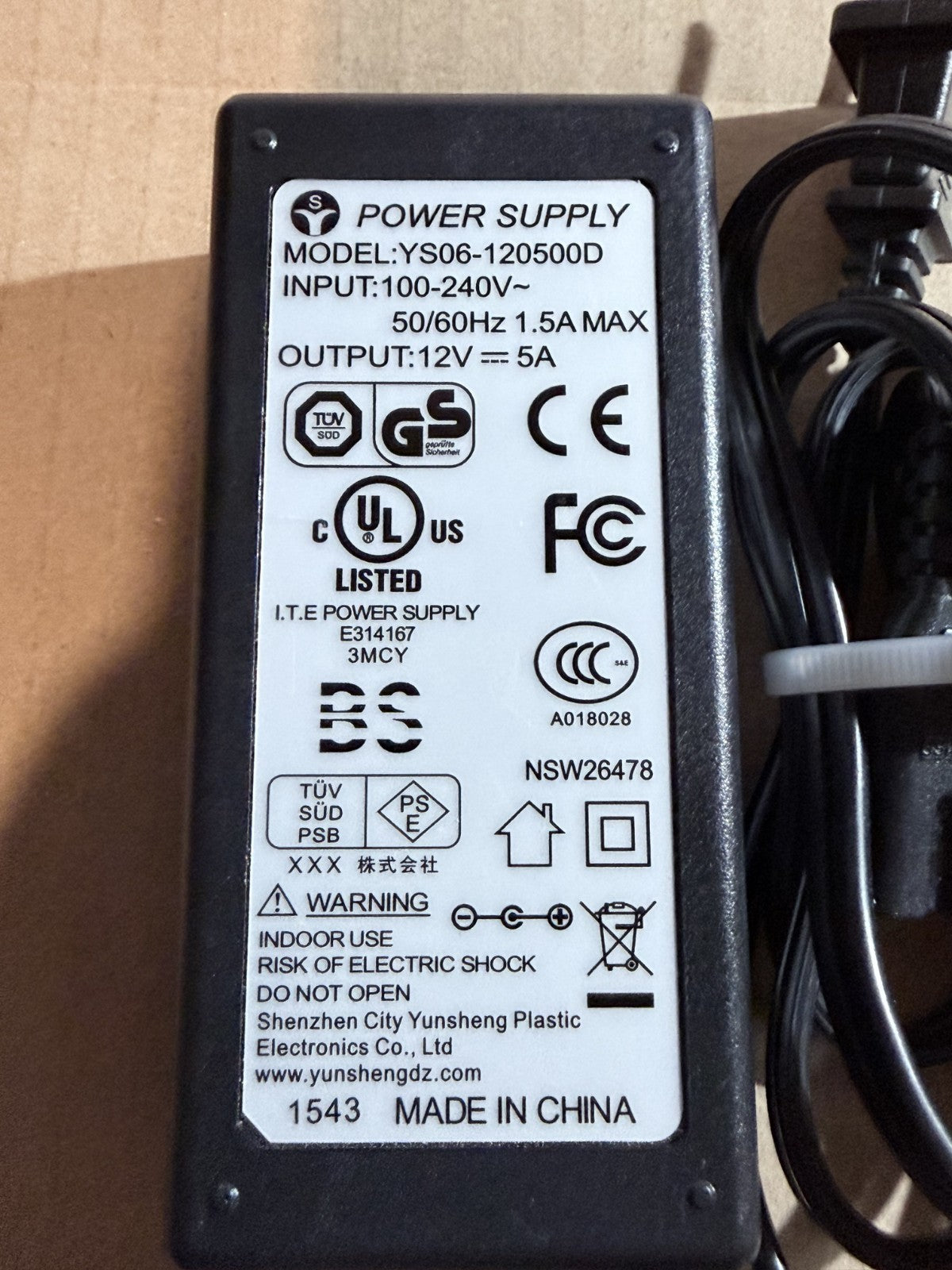 Yuneec Q500 Balancing Smart Charger SC3500-3 w/ 12V Adapter – OEM Drone Charger