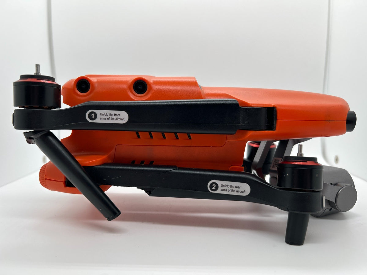 Autel EVO II V1 Drone Black/Orange P/N MDCP – Damaged – For Parts