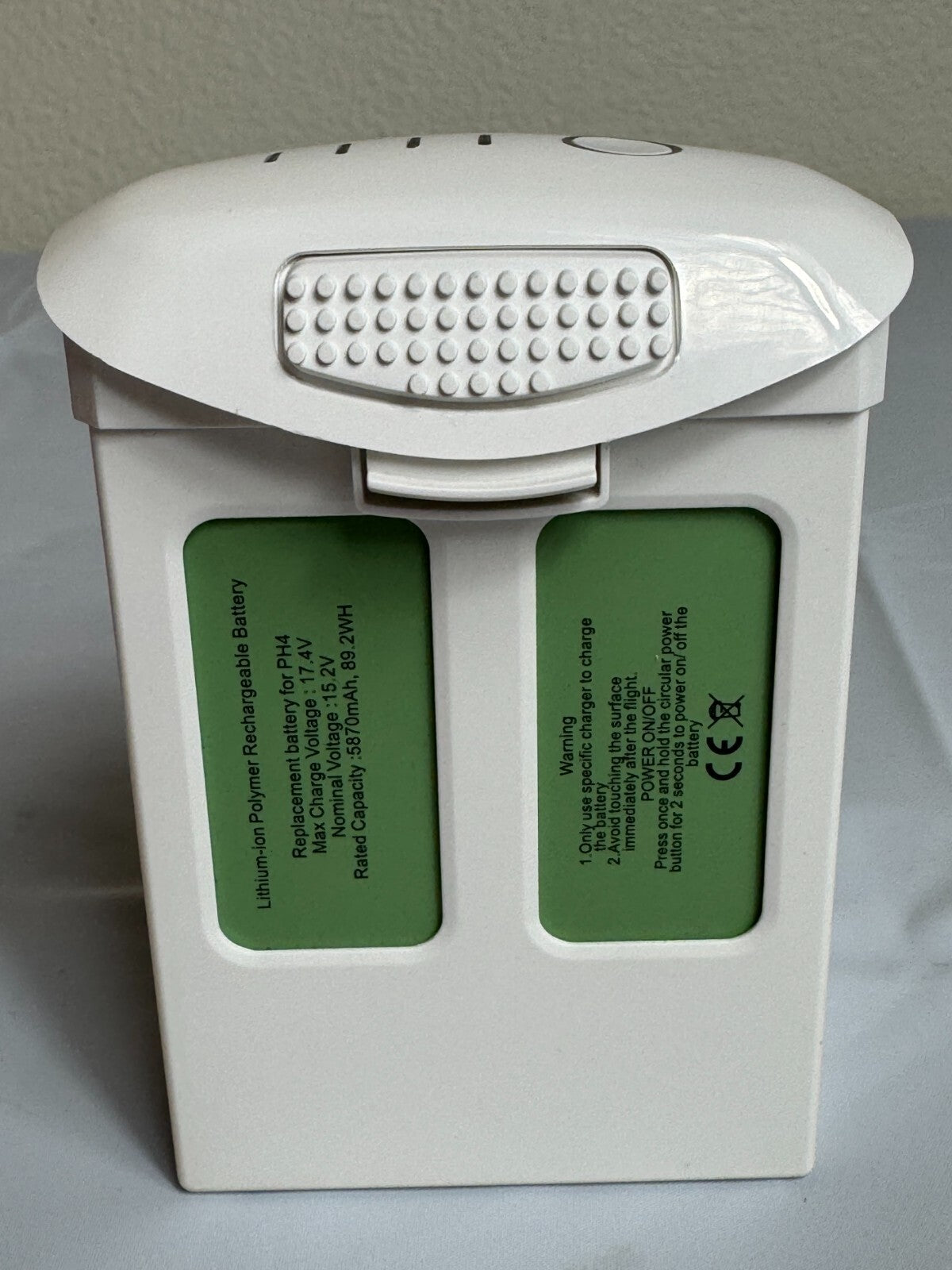 High Capacity Battery for DJI Phantom 4 Intelligent PH4-5870mAh 10-19 Cycles