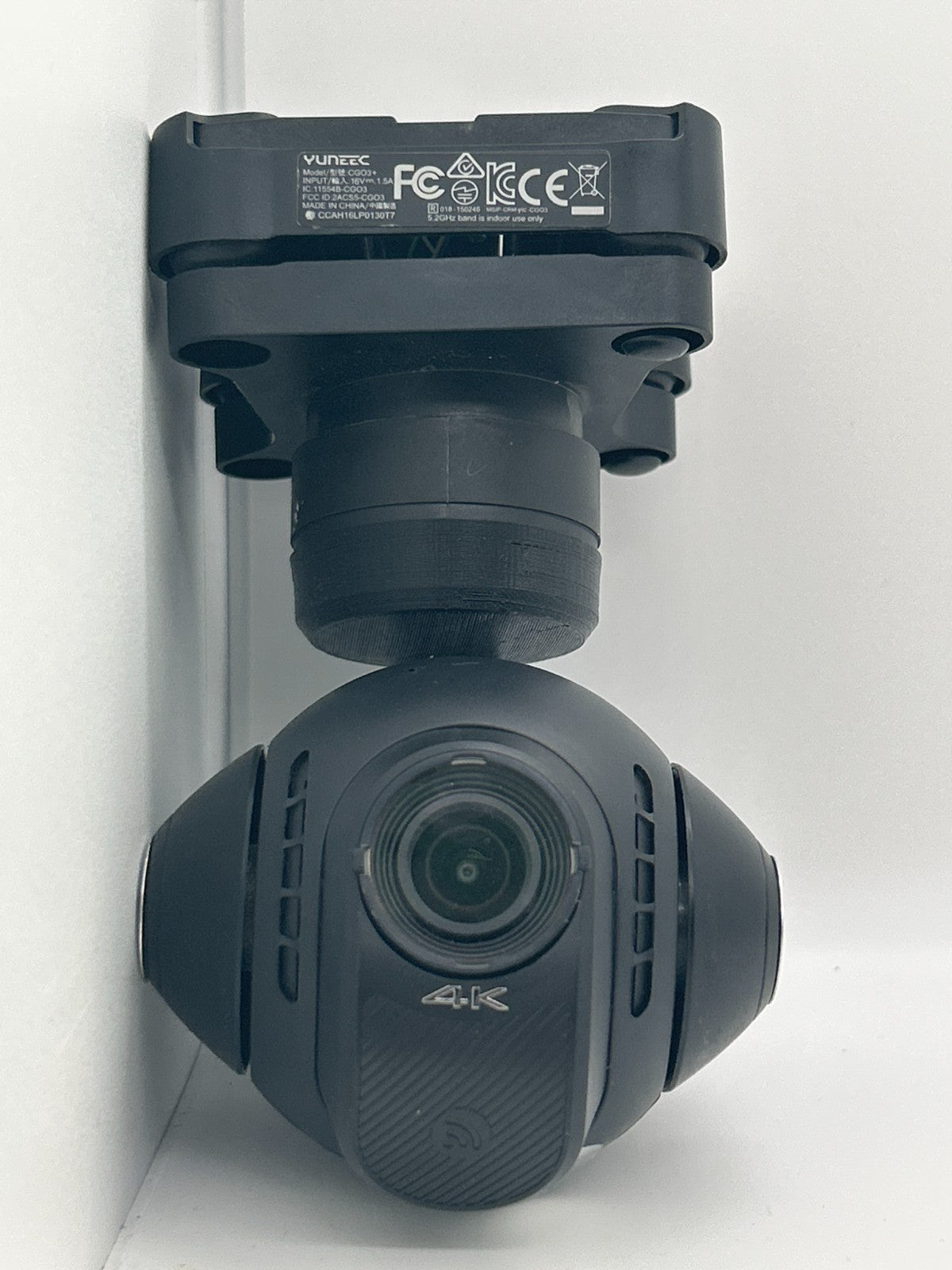 Yuneec CGO3+ 4K 3-Axis Gimbal Camera for Typhoon H Drone Tested Working