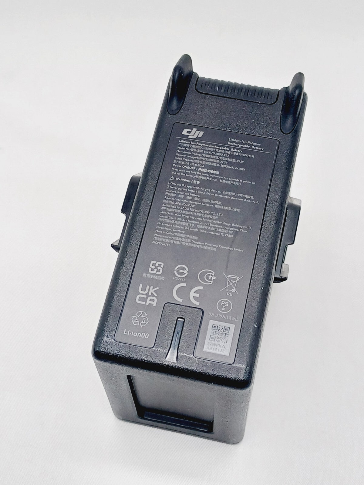 DJI FPV Intelligent Flight Battery P/N BWX170-2000-22.2 2000mAh 0-1 Cycles
