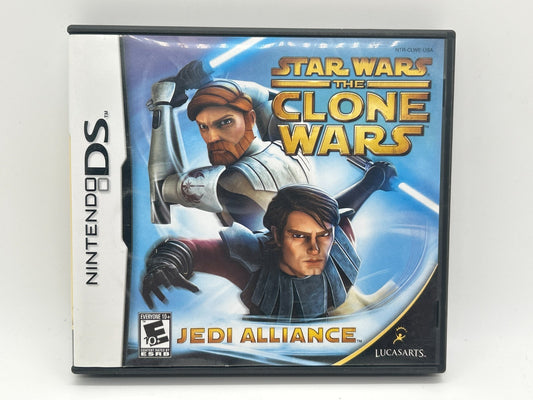 Star Wars: The Clone Wars Jedi Alliance - Nintendo DS Game - w/ case+manual Used