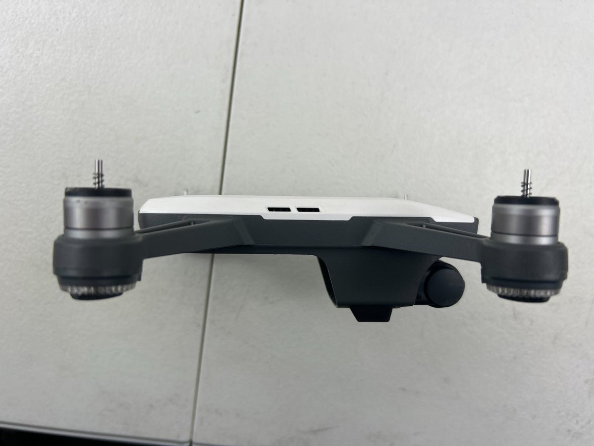 DJI Spark Drone White – Tested & Working – Missing LED Ring & Cap