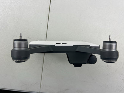 DJI Spark Drone White – Tested & Working – Missing LED Ring & Cap