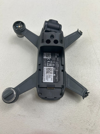 DJI Spark Replacement Drone Only (White) – Missing 2 Legs – Heavy Damage