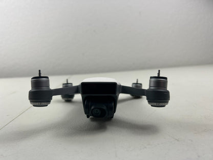DJI Spark Drone White – Tested & Working – Missing LED Ring & Cap