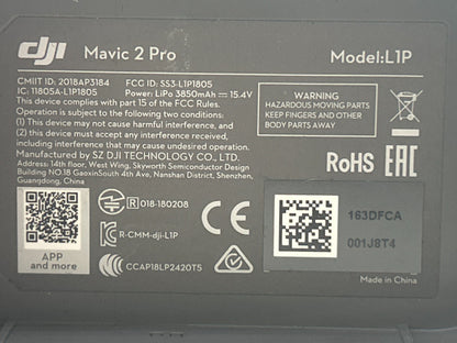 DJI Mavic 2 Pro L1P Crashed Drone Aircraft For Parts Repair