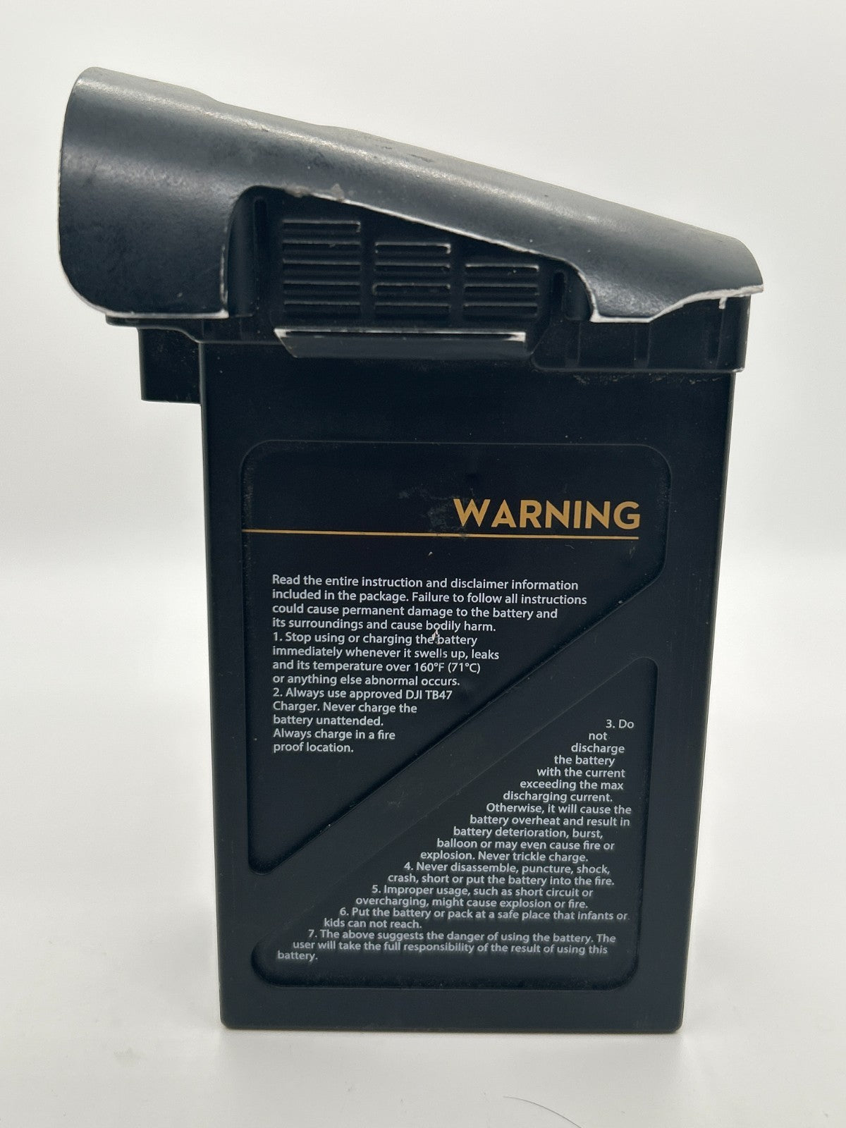 DJI TB47 Intelligent Flight Battery 4500mAh for Inspire 1 Drone  32 Cycles -Used