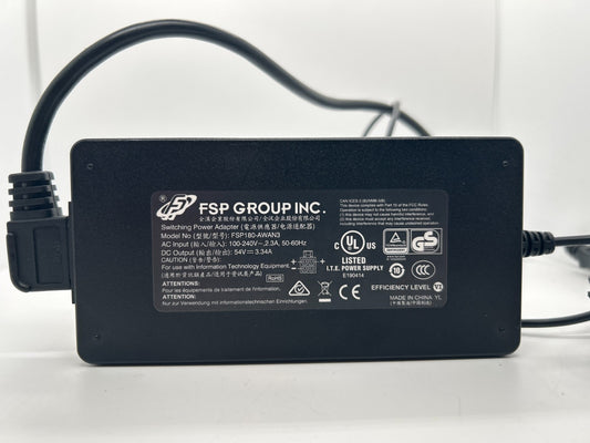 Original FSP180-AWAN3 180W Switching Power Adapter – 54V 3.34A AC Power Supply