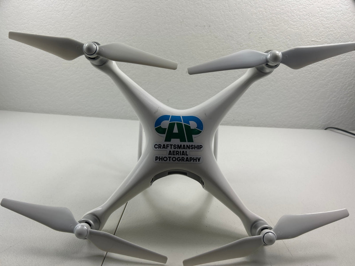 DJI Phantom 4 Pro 4K Camera Drone - White WM331A Bundle DRONE + CAMERA ONLY