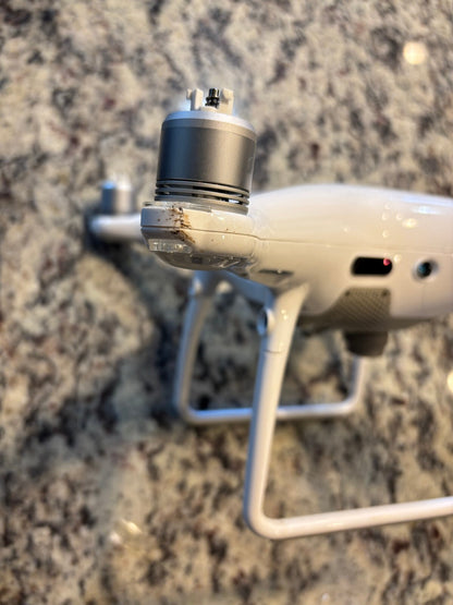DJI Phantom 4 Pro 4K Drone WM331A White For Parts Repair - No Camera