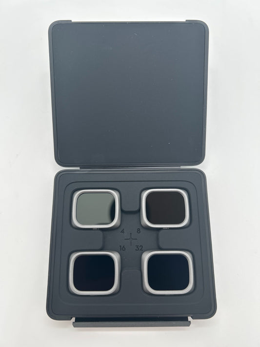 OEM DJI Air 2S ND Filter Set - ND4 ND8 ND16 ND32 with protective case – Used