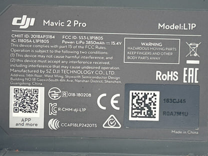 DJI Mavic 2 Pro Drone Only – No Camera/Gimbal – Aircraft Body Replacement