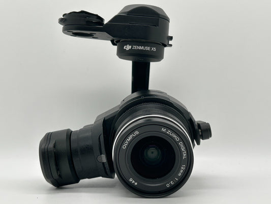 DJI Zenmuse X5 4K Camera Gimbal – w/ Olympus 12mm f2 Lens – Used