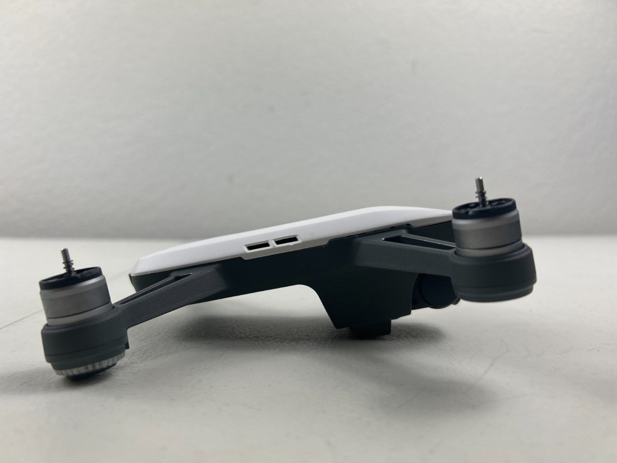 DJI Spark Replacement Drone Only (White) – Missing 2 Legs – Heavy Damage