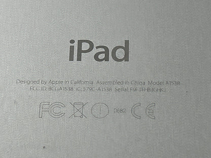 Apple iPad Mini 4 (A1538) Space Gray Wi-Fi Tablet – Locked