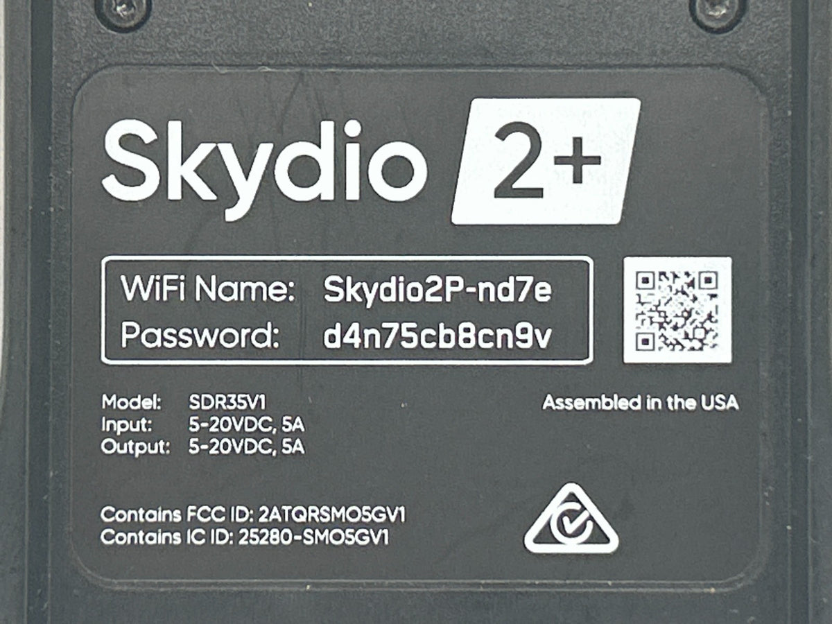 Skydio 2+ Camera Drone ONLY SDR35V1 Black Damaged Gimbal For Parts