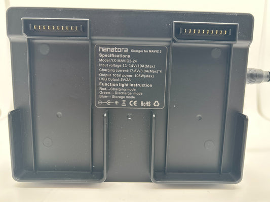 Hanatora Mavic 2 Charger YX-MAVIC2-24 Multi Battery Hub – Tested - Used
