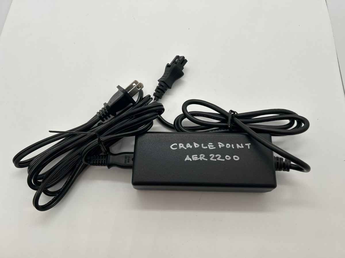 Cradlepoint AER2200 Power Supply for up to 2 Ports of PoE - Marker on Front