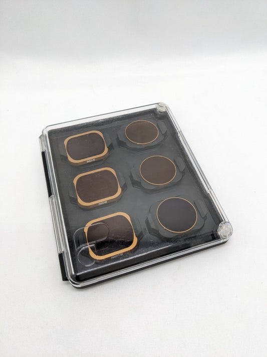 PolarPro 6x ND Filter Set for DJI Mavic 2 Pro Drone ND4 ND8 ND16 ND4/PL ND8/PL
