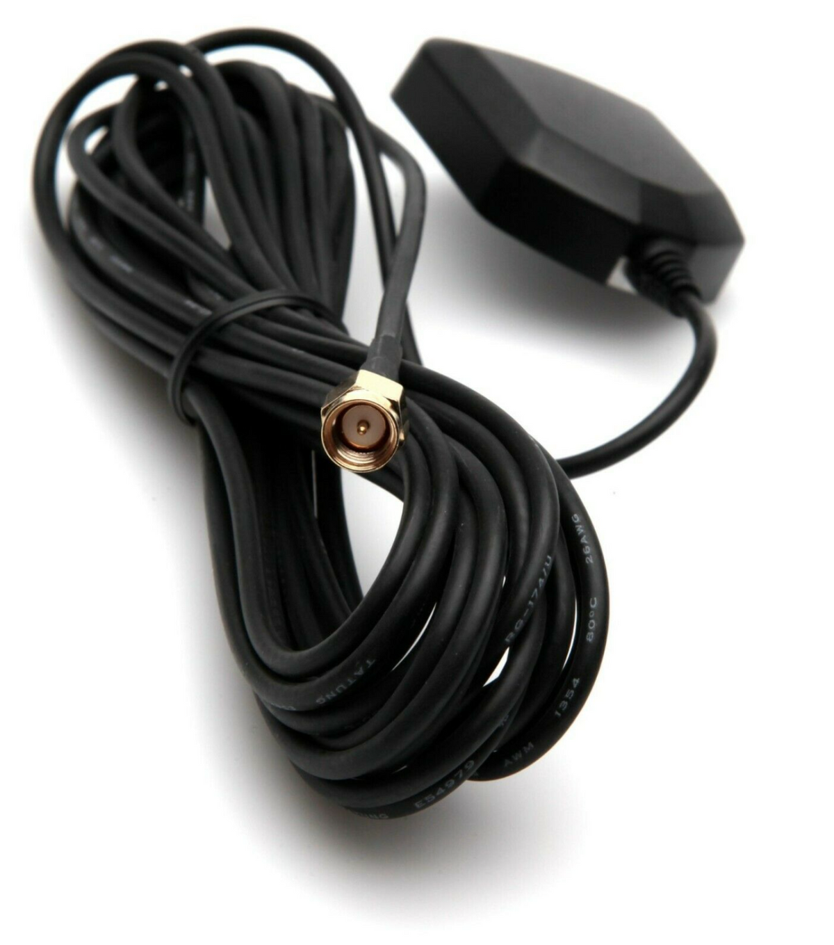 Lot of 10 GPS Antenna SMA Male Plug Active Extension Cable for Navigation Unit