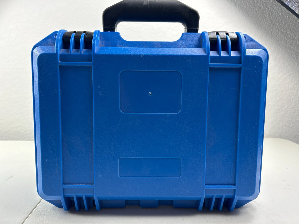 Blue Heavy Duty Waterproof Travel Carry Case for DJI Spark Drone & Accessories