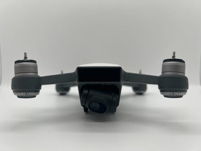 DJI Spark Replacement Drone White– Gimbal Camera Working -Marker Stains – Used