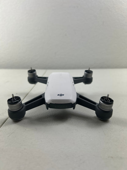 DJI Spark Replacement Drone White – Gimbal Defective, Cover Crack