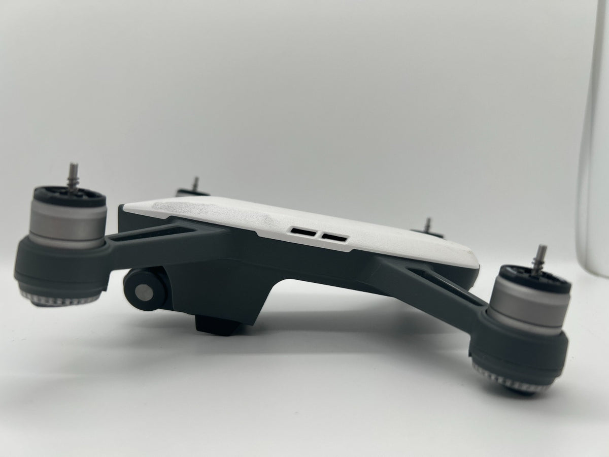 DJI Spark Replacement Drone White– Gimbal Camera Working -Marker Stains – Used