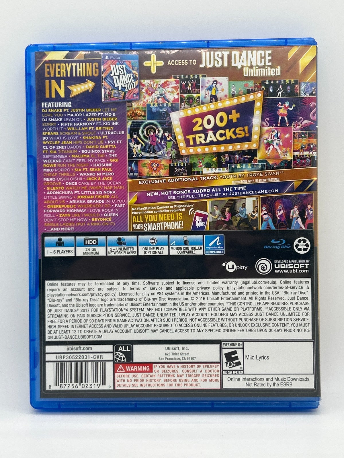 Just Dance 2017 PlayStation 4 PS4 Video Game – Dance Game
