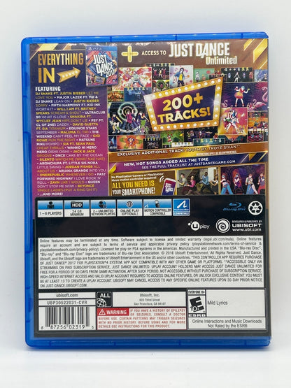 Just Dance 2017 PlayStation 4 PS4 Video Game – Dance Game