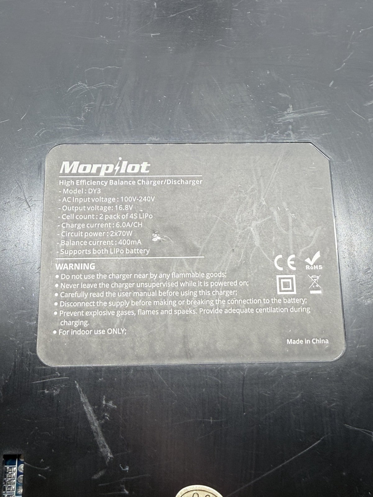 Morpilot DY3 - Typhoon H Dual Port LiPo Balance Charger Discharger - Used