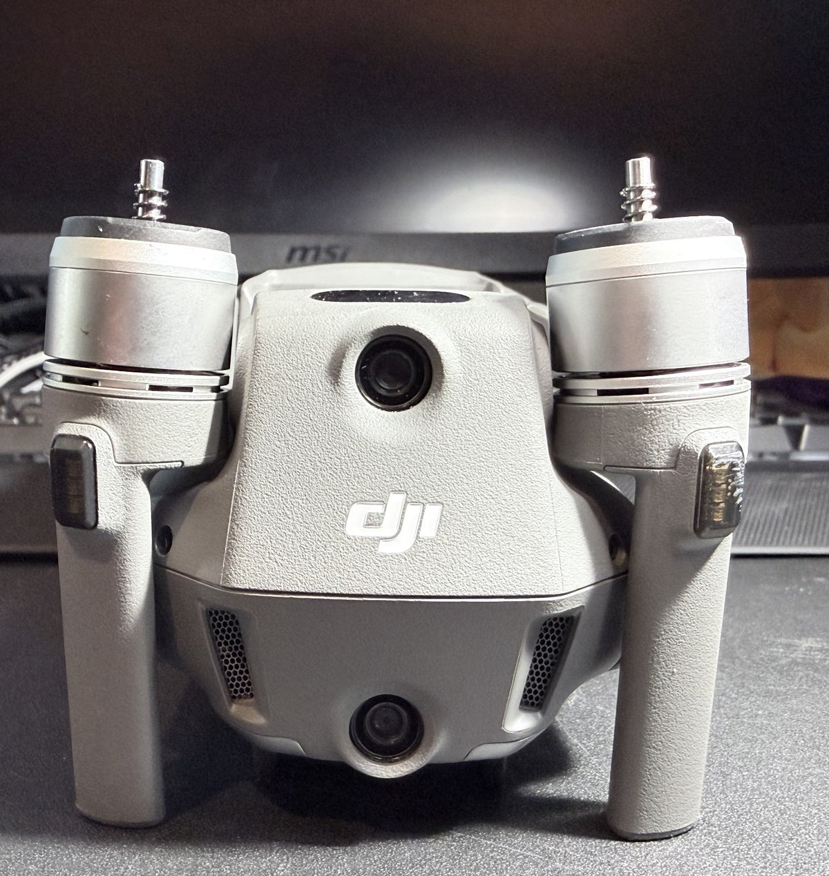 DJI Mavic 2 Zoom Drone Only – Missing Camera & Sensor Error – For Parts