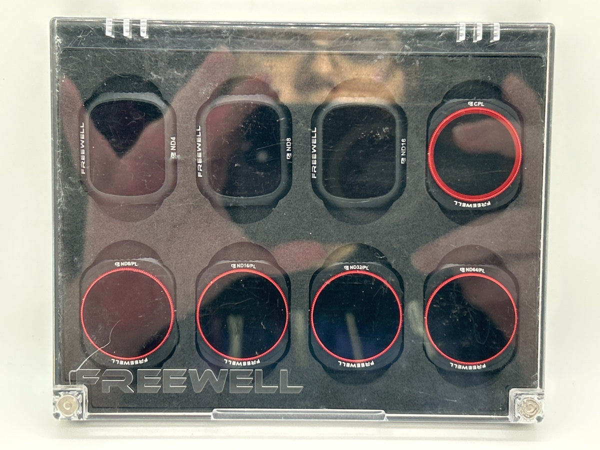 Freewell DJI Mavic 2 Pro ND & ND/PL Filter Set 8-Pack
