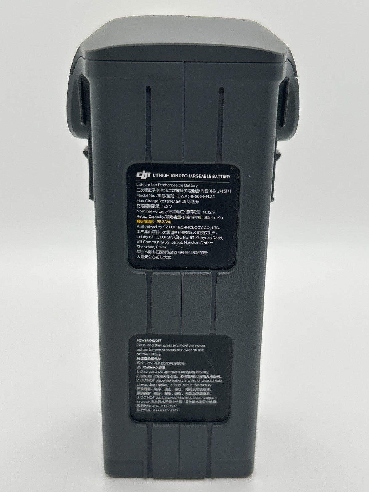 Genuine DJI Mavic 4 Pro Intelligent Flight Battery - 5 Cycles - Dented - Used