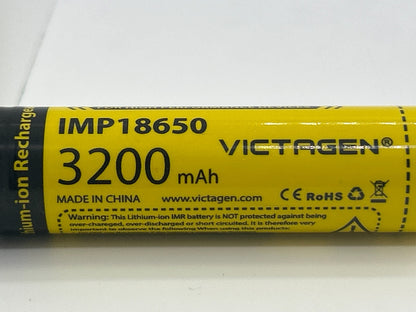 Victagen 3200mAh 3.7V Rechargeable Li-Ion Battery – Yellow – Used