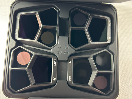 DJI Mavic 3 Pro/Pro Cine -  4-ND Filters Set (ND8,ND16,ND32,ND64) w/ Case - Used