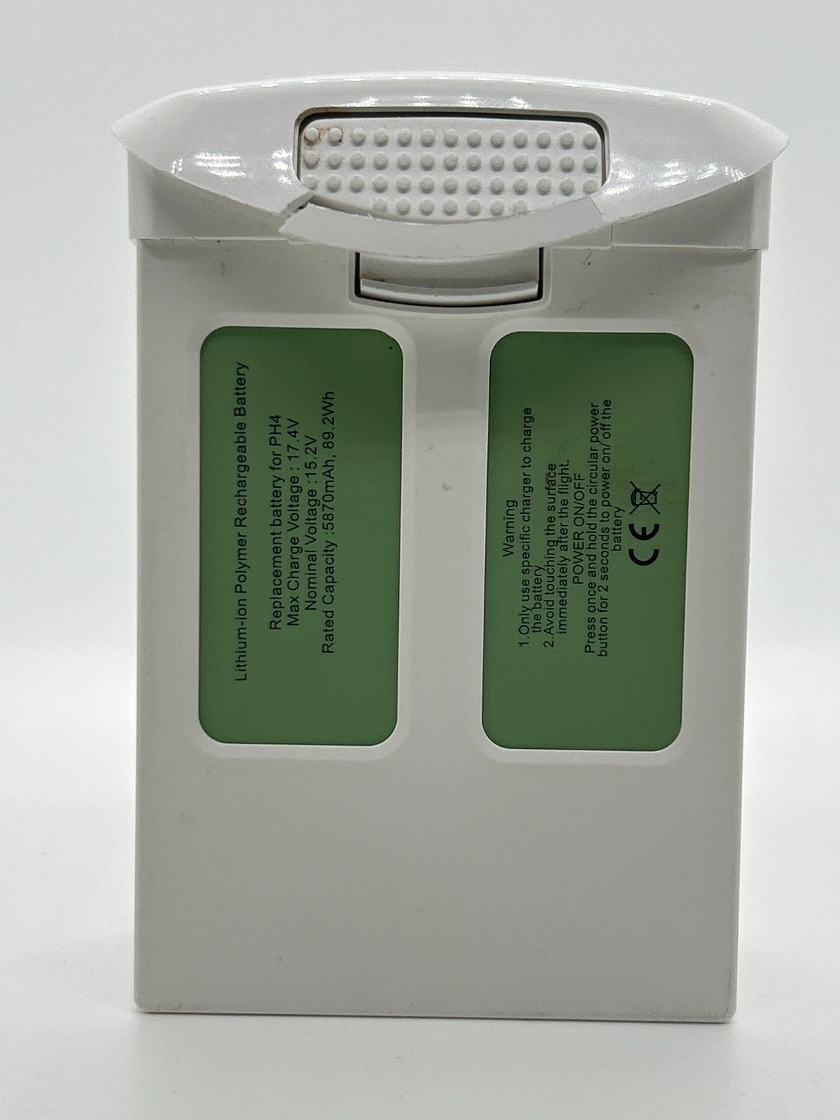 High Capacity Battery for DJI Phantom 4 Intelligent PH4-5870mAh - 8 Cycles