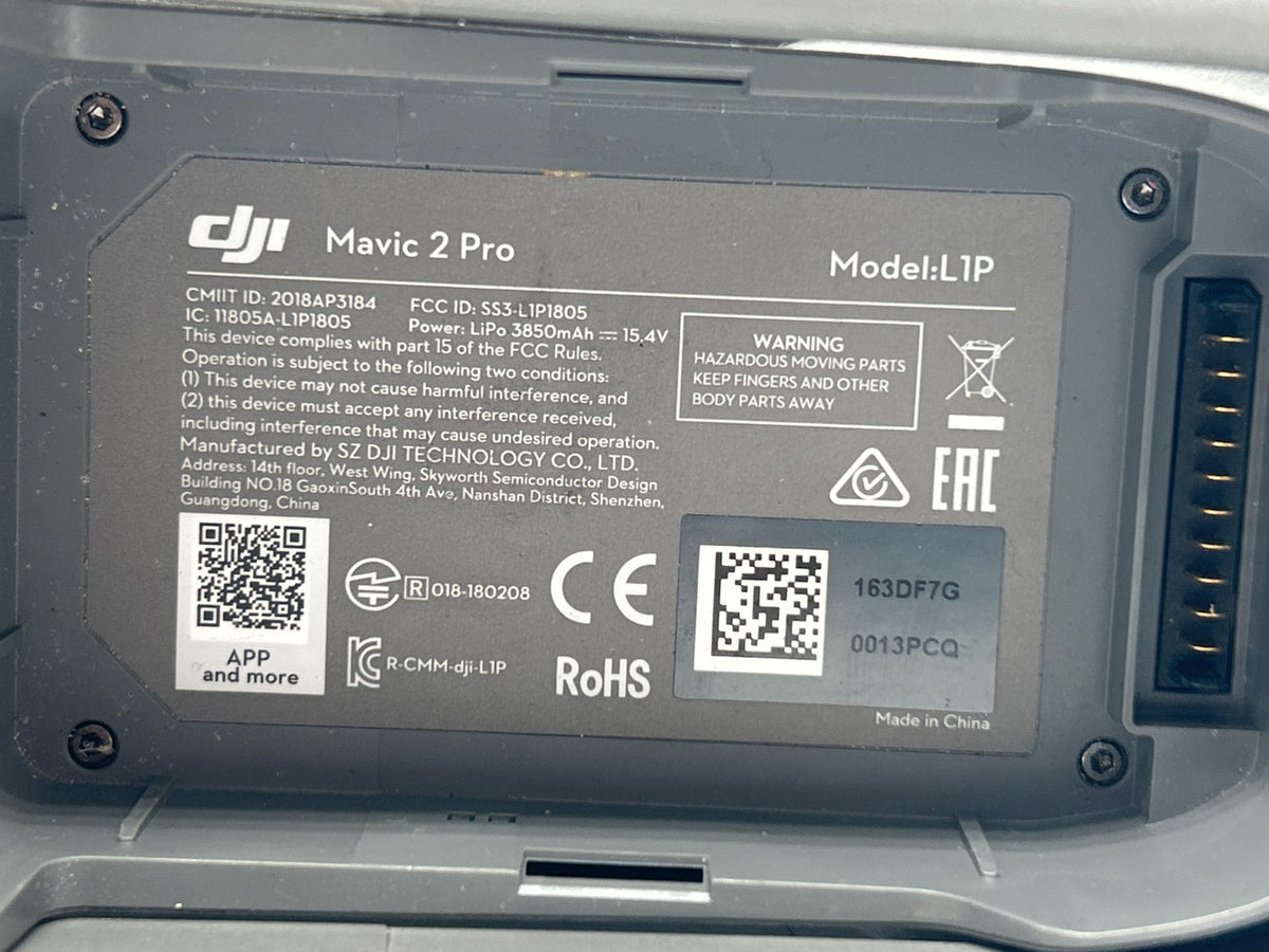 DJI Mavic 2 Pro Drone Only – Dented Front, Does Not Fly – For Parts/Repair