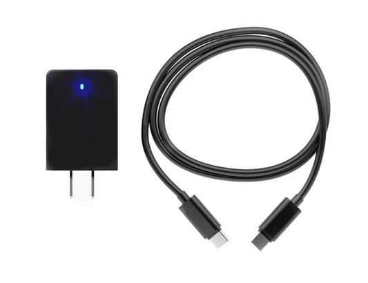 Skydio 65W Wall Adapter w USB-C Cord for Skydio 2/2+ Drone P/N WAH232