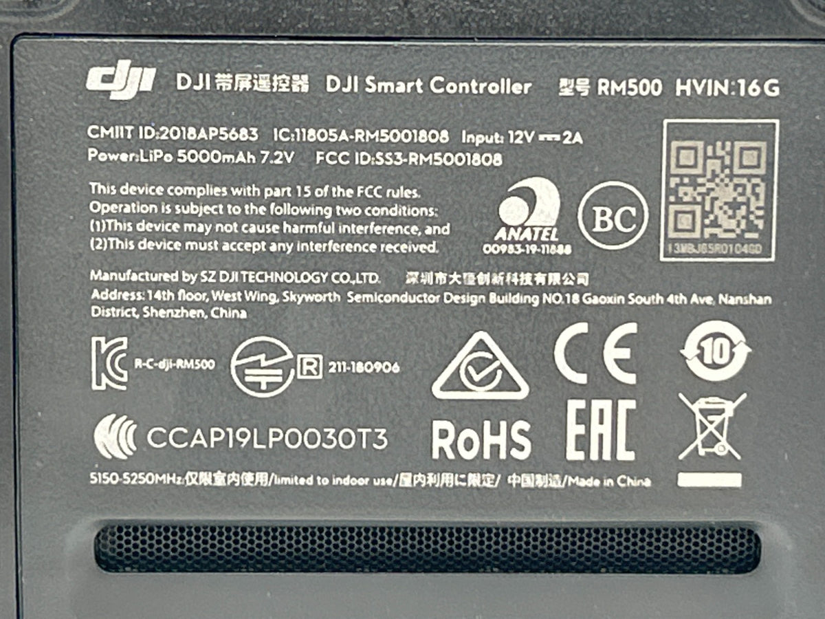 DJI Smart Controller RM500 Mavic 2 Pro/Zoom/Air 2S/Mini 2/P4 Pro V2.0 - Cracked