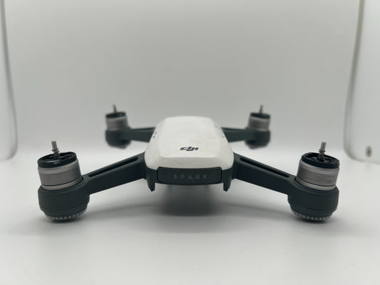 DJI Spark Replacement Drone White– Gimbal Camera Working -Marker Stains – Used