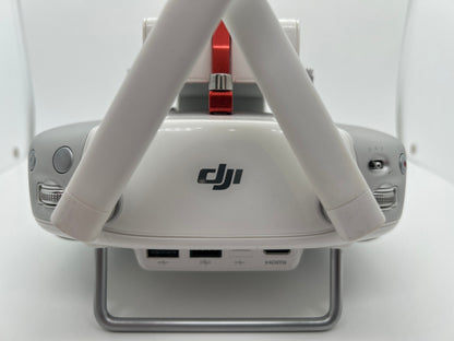 DJI Inspire 1 GL658B Remote Controller - Red Phone Mount - Tested Working - Used