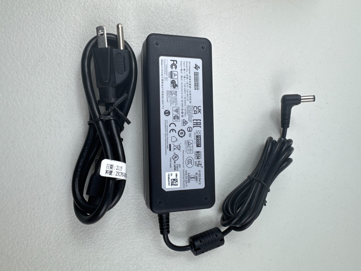 Asian Power Devices DA-90J19 19V 4.74A AC/DC Laptop Power Supply Adapter Charger