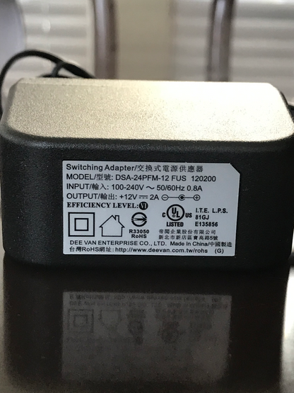 Lot of 10 Pepwave 12V 2A AC Power Adapters – Replacement Router Power Supplies