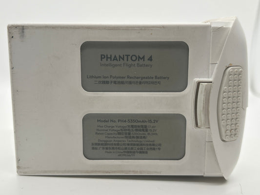 DJI Phantom 4 Intelligent Flight Battery PH4-5350mAh – 73 Cycles – Cracked Top