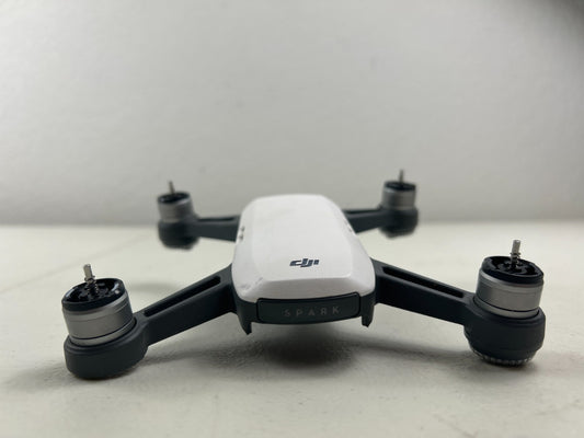 DJI Spark Drone White – Tested & Working – Missing LED Ring & Cap