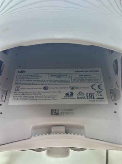 DJI Phantom 4 Pro V2.0 Drone Body (WM331S) – White – No Camera – For Parts